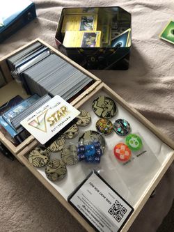 Pokemon Bulk, Tins Code Cards, Coins Reverse Holo’s