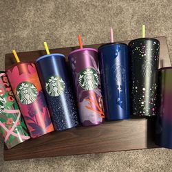 Starbucks Stainless Steel Cups All Info In Description & Photos 
