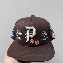Primitive Snap Back Flat Bill BROWN