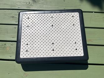 Outdoor Mobility Half Step Stool Non Slip Platform Senior Assist Riser Gardener Pad