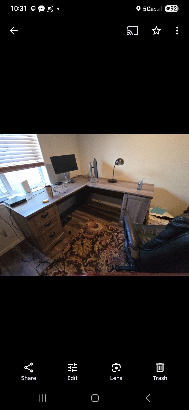 Desk From Ashley Furniture