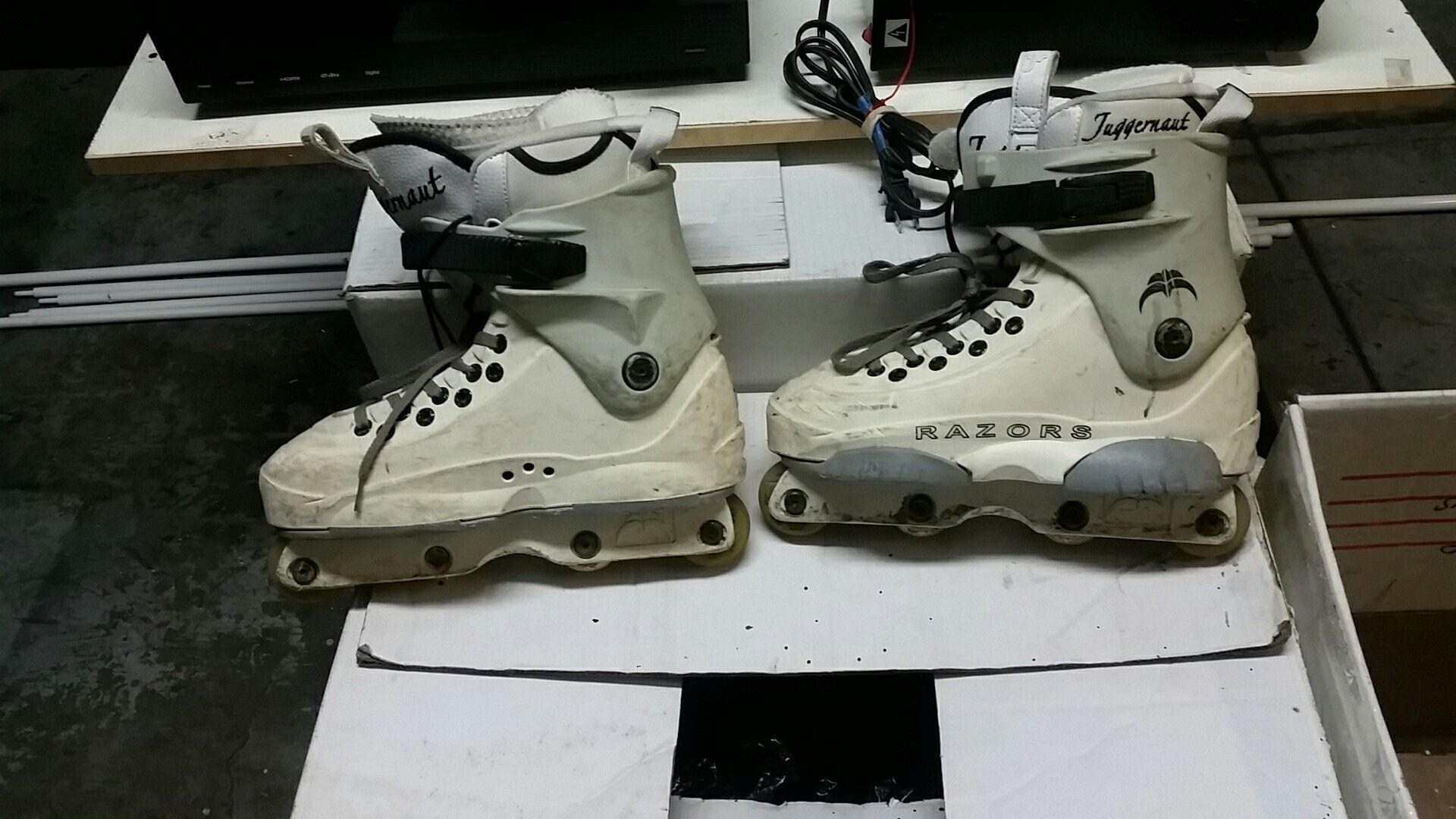 Aggressive Razor Juggernaut Inline Skates: