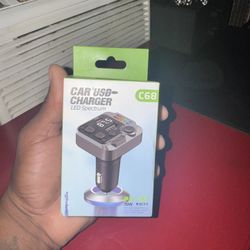  Bluetooth FM Transmitter For Car $10