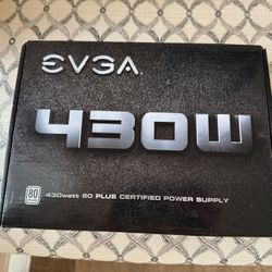 EVGA 430W 80 PLUS Certified ATX Power Supply (100-W1-0430-KR)