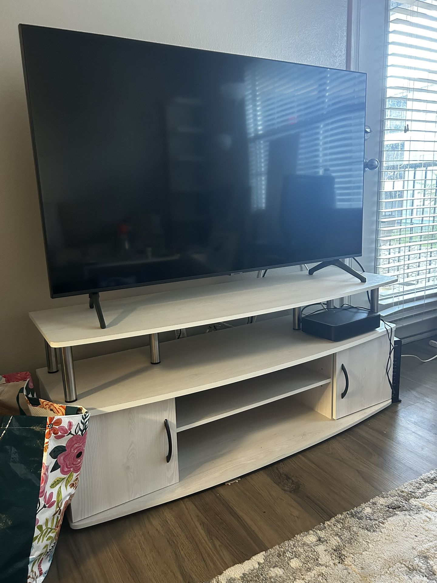 Furinno Jaya Entertainment Center Stand Unit/TV Desk