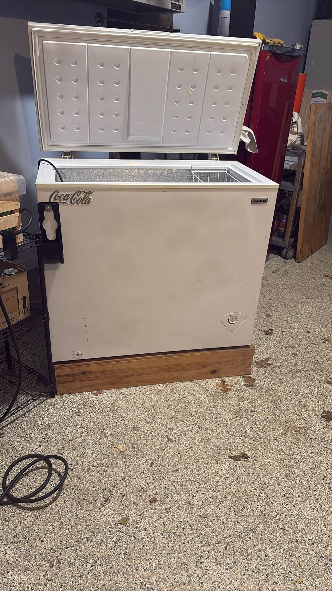 Criterion Coke Cola Freezer Chest