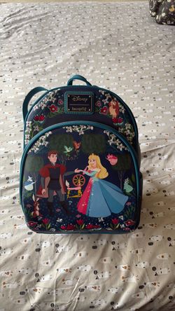 Loungefly Navy Blue Sleeping Beauty Backpack