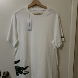 Lacoste White T Shirt 