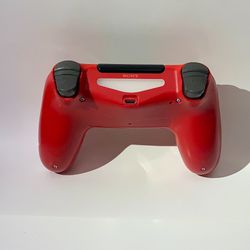 PS4 Controller - Red Color, Excellent Condition!"