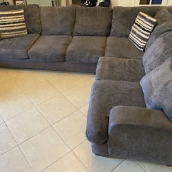 Grey Sectional Large