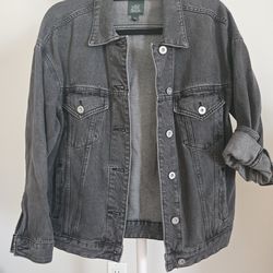 Denim black jacket