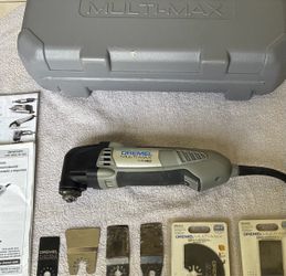 Dremel Multi-Max Mm 20 with attachments