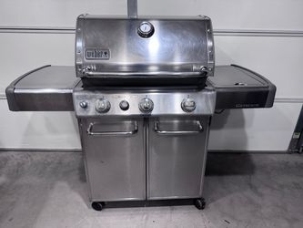 Weber Genesis propane 4 burner grill.