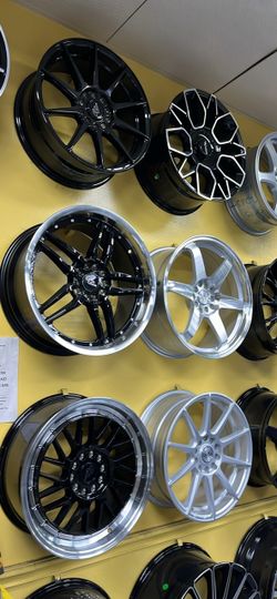 COMPACT CAR WHEELS AND TIRES $40 DOWN