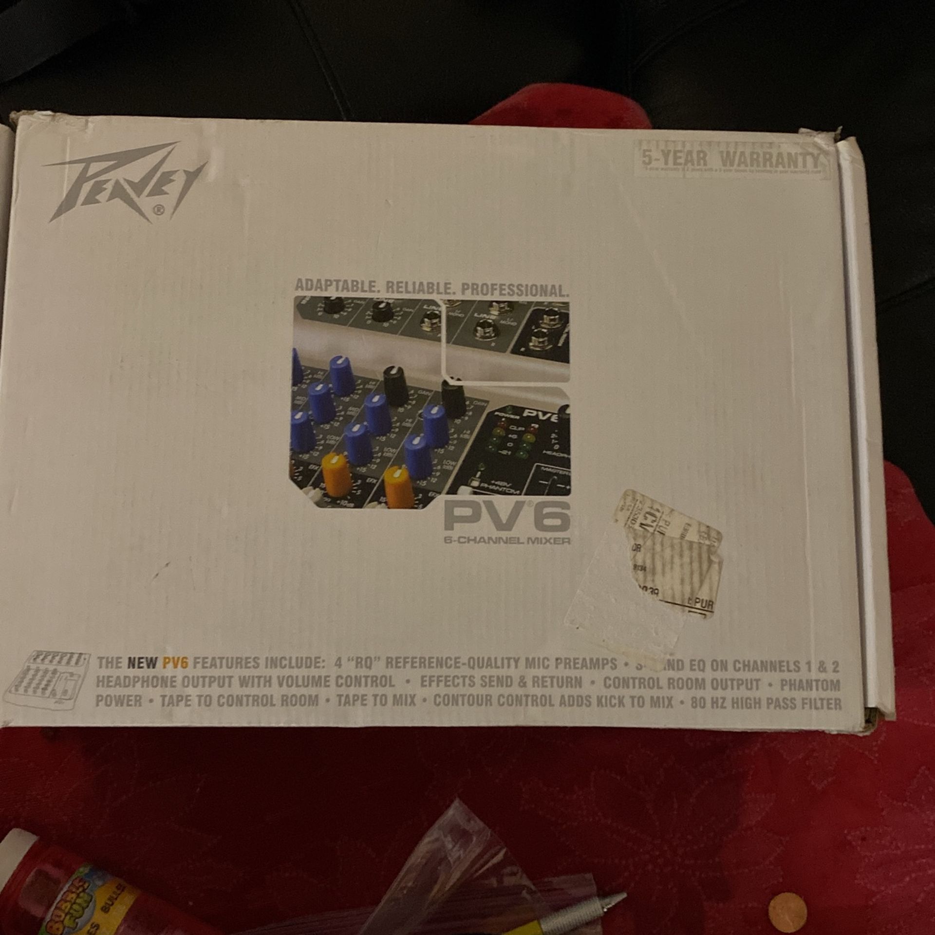Peavey PV6 Channel Compact Mixer
