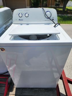 Amana washer and dryer set