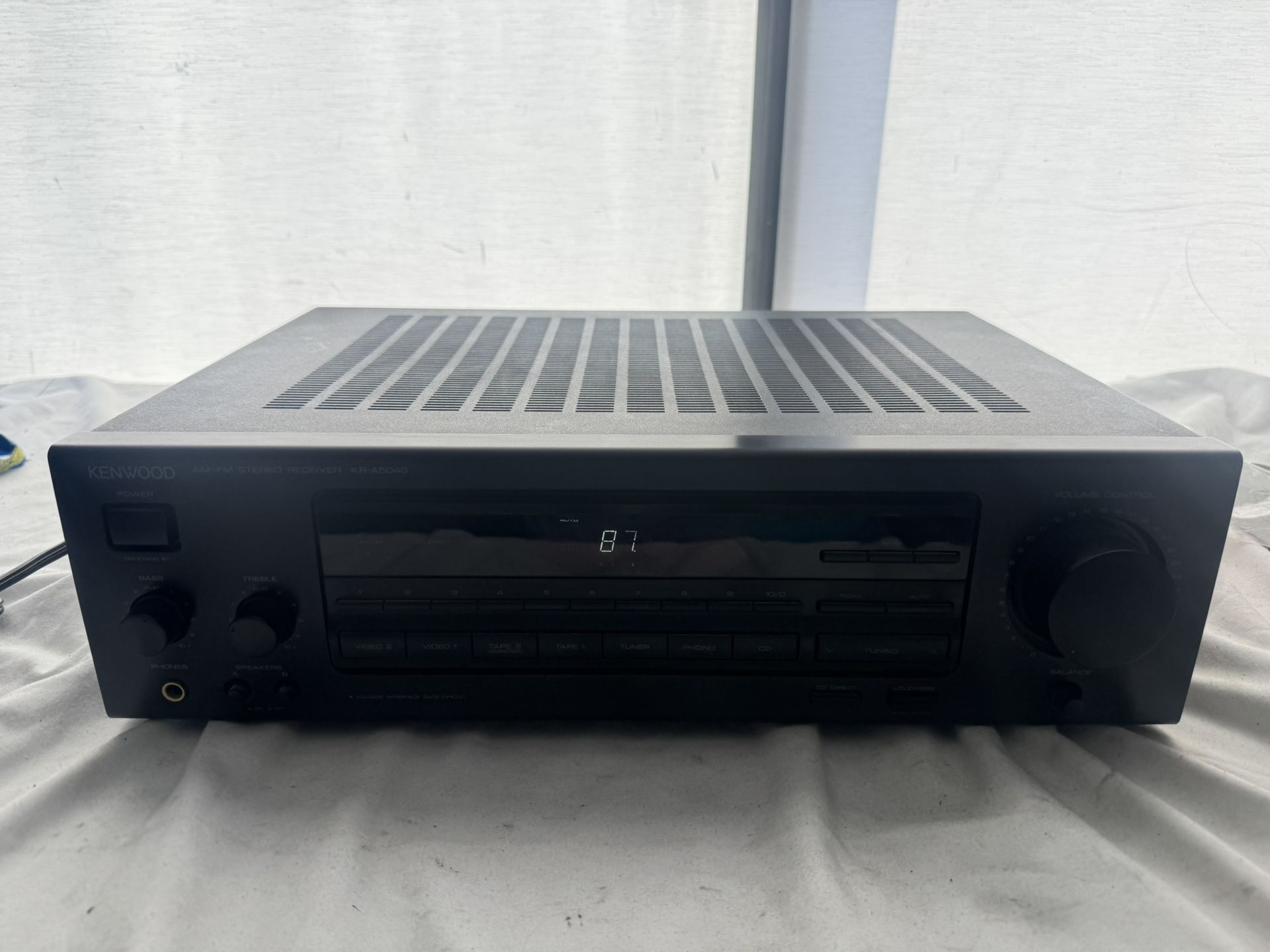 Vintage Kenwood Stereo Receiver 