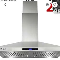 30” Wall Mount Range Hood
