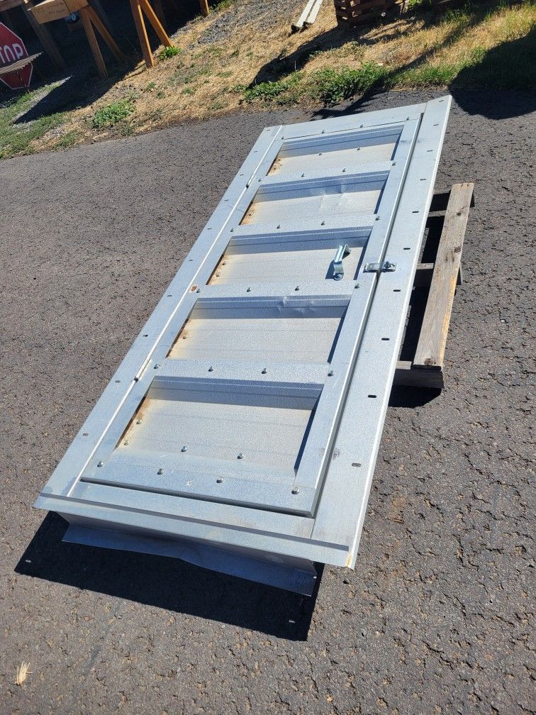 Metal Man Door For Shop
