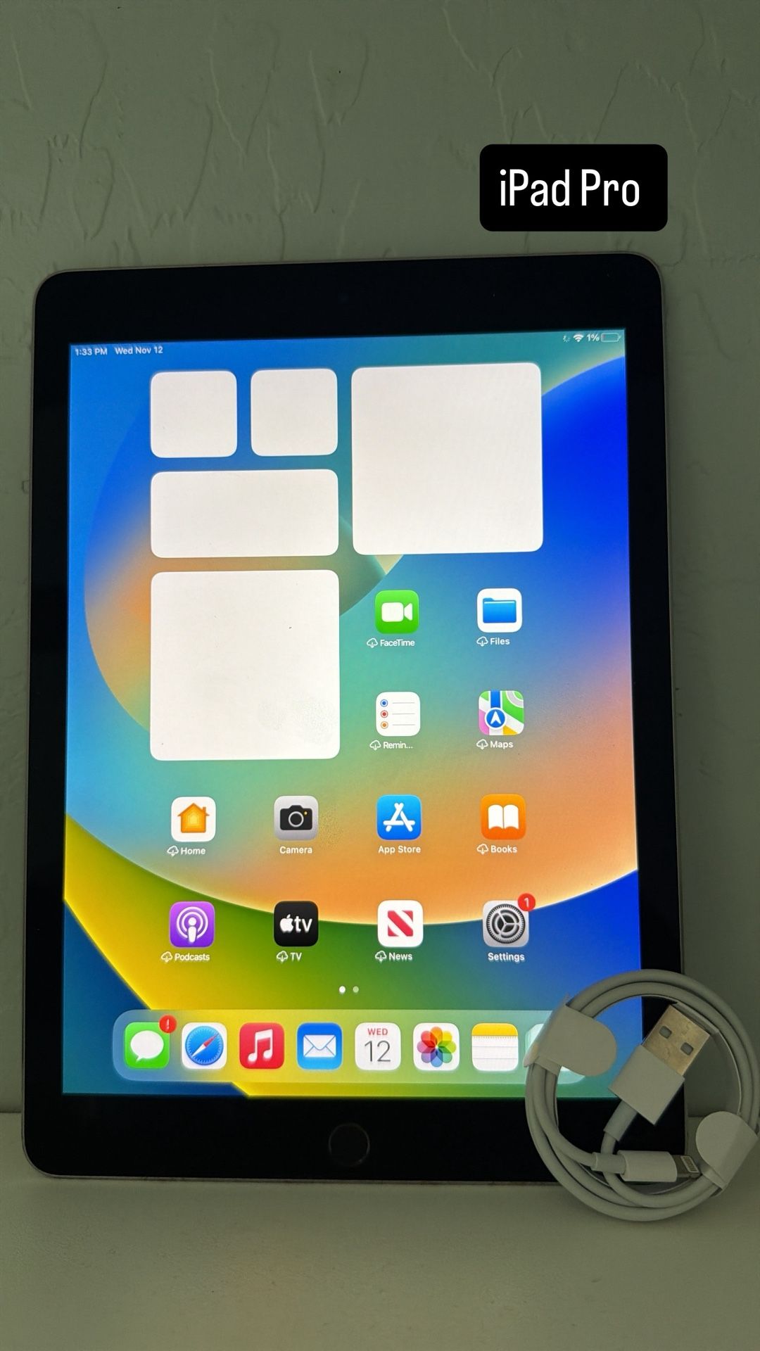 iPad Pro. Like New And Unlocked!