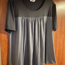 Yitarton Short Sleeve Tunic Top 3XL