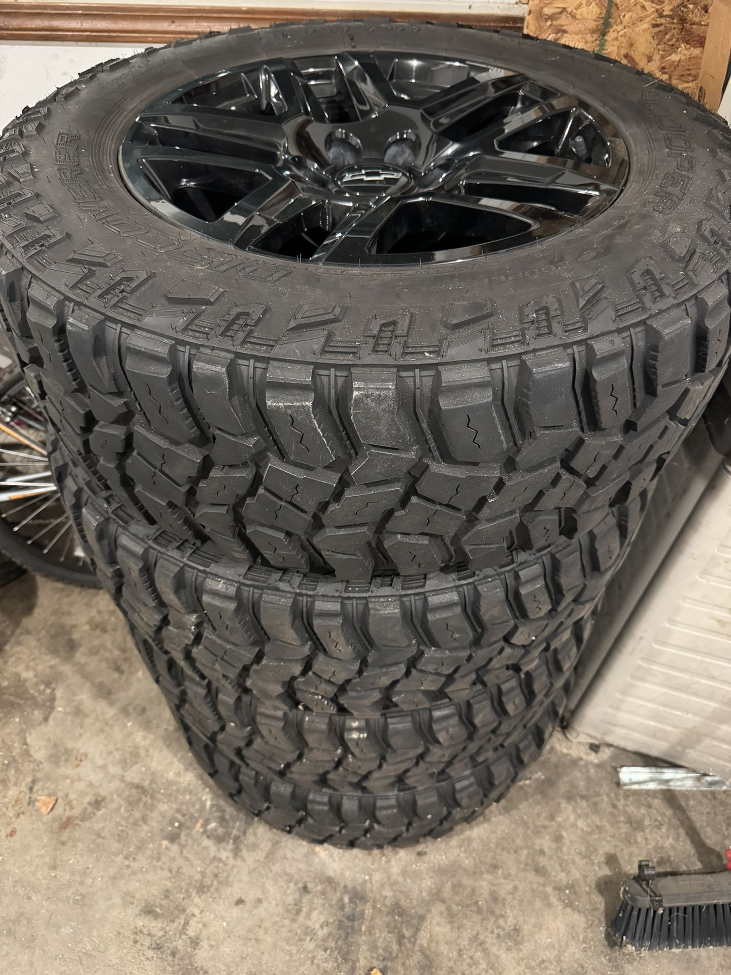 Chevy Silverado 20” Wheels And Tires 