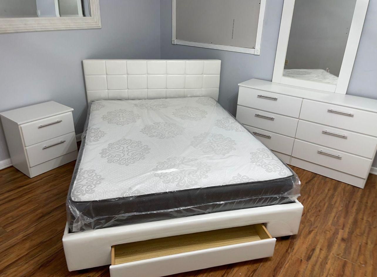 Queen Size Bedroom  Set  All New Furniture And Free Delivery 