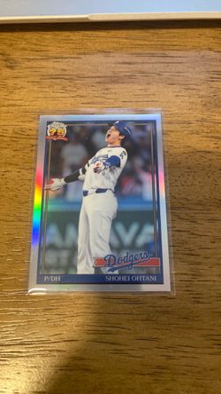 2026 Topps Chrome Shohei Ohtani 1991 throwback refractor