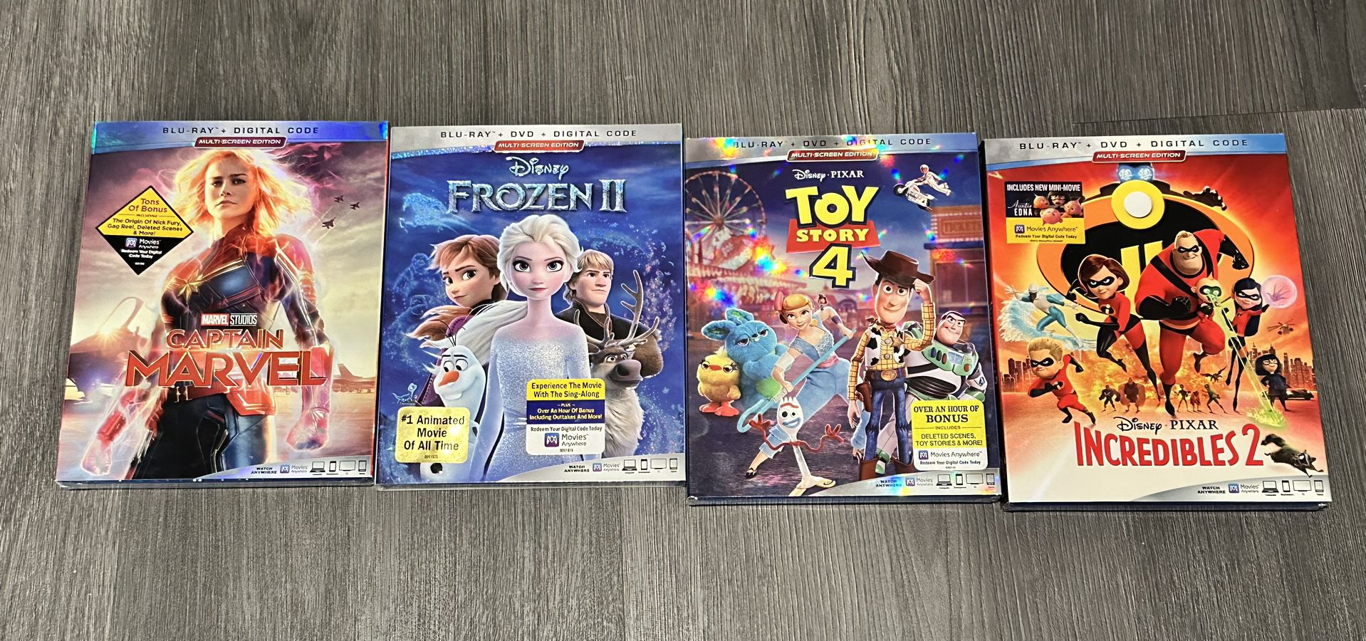 Disney Blu-ray Movies $10 Each