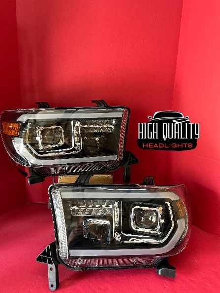 Toyota Tundra  2007. 2013 headlights.