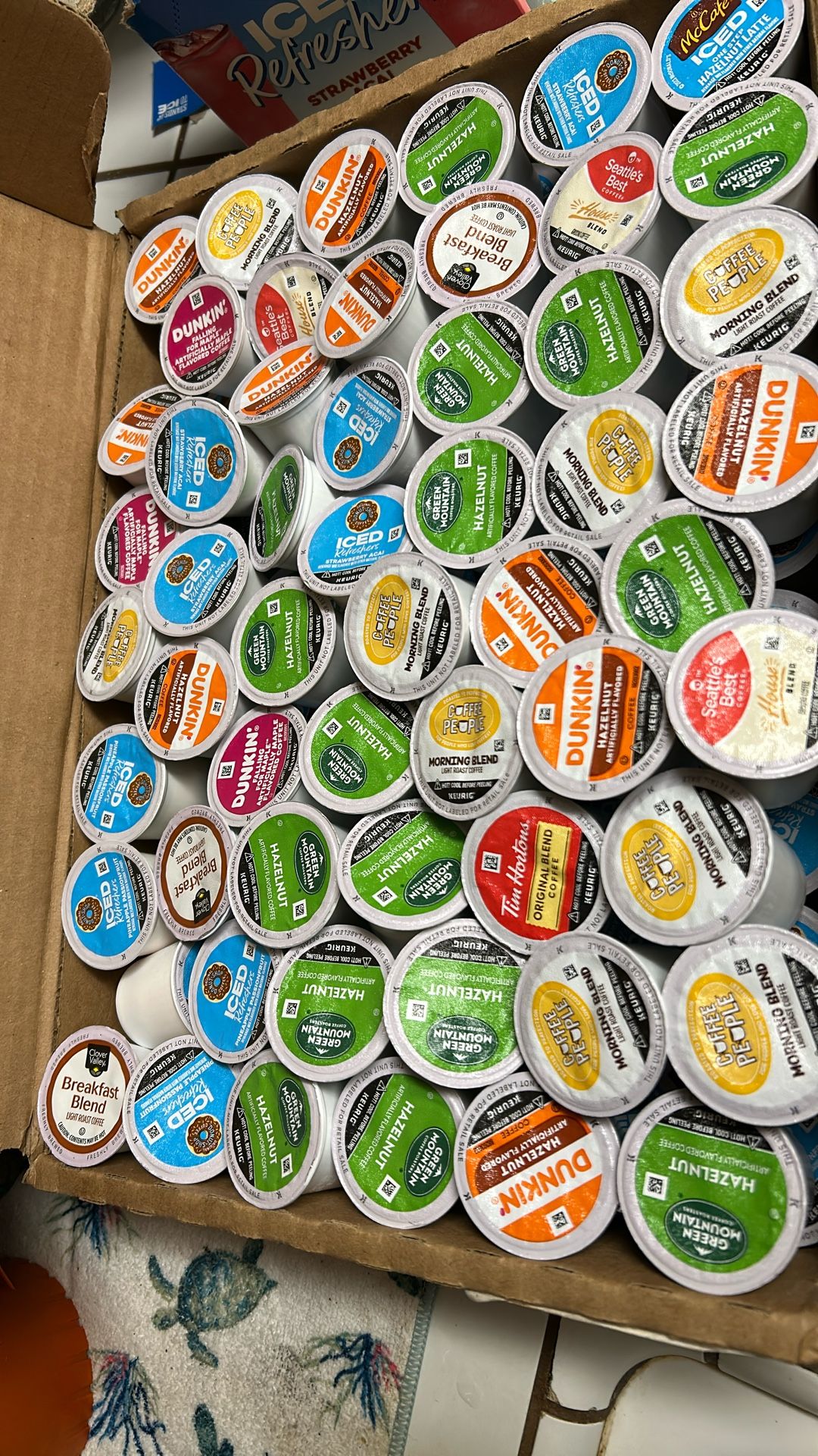 K-cups Assorted Coffee  100+  $40 