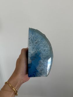 Blue Gemstone Decor