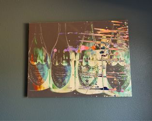 Canvas Art - Oliver Gal Dom Perignon