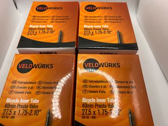 Velowurks Bike Tubes 4-Pack 27.5 / 650B 1.75-2.10 New!
