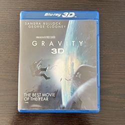 Gravity Action Sci-fi 3D Blu-ray, Blu-ray & DVD Movies