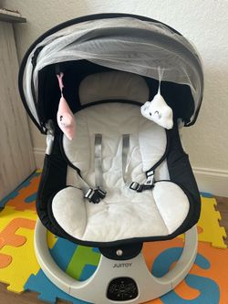 Electric baby swing