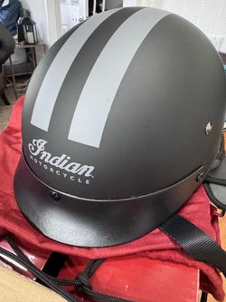 Indian Motorcycle half helmet size Large- New in Box
