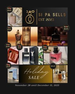 HOLIDAY SALE!! PERFUME AND COLOGNE FOR MALE AND WOMAN