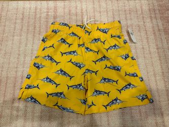 BRAND NEW with rage Gap Shark Youth Bathing Suit M(8)