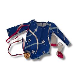 American girl doll gymnastics outfit 