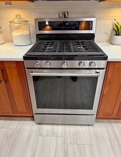 KitchenAid Stainless Steel Gas Range