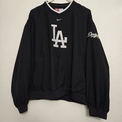 Rare Y2K Vintage Nike Dodgers Pullover Jacket