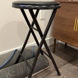 Target Foldable Black Stool