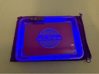 On Point Glow Rolling Tray 11x8” Rechargeable