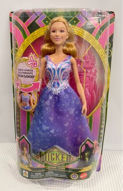 Wicked: For Good Glinda Singing Doll – Mattel – NEW