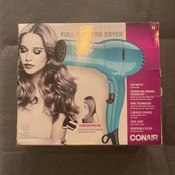 New 1875 Watt Pro Hairdryer - CONAIR