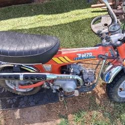 1977 Honda Ct70 Trail Mini Bike .