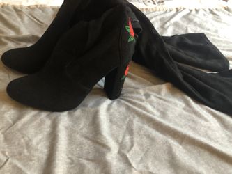 Black boots