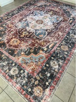 Beautiful multi color 9x12 feet area rug - G103