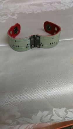 Music bird notes bracelet
